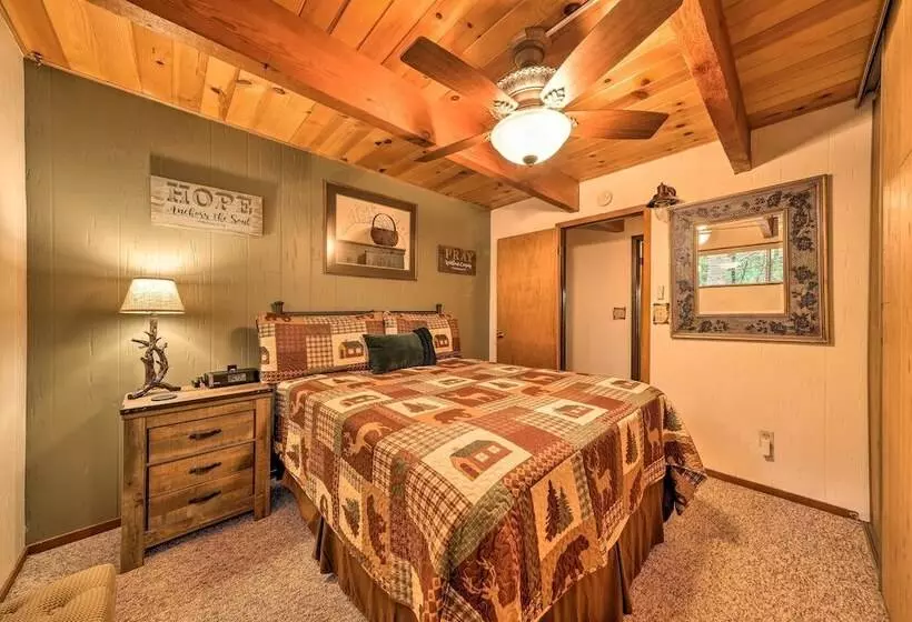 Twain Harte Mountain Cabin W/ Deck   3 Mi To Dtwn