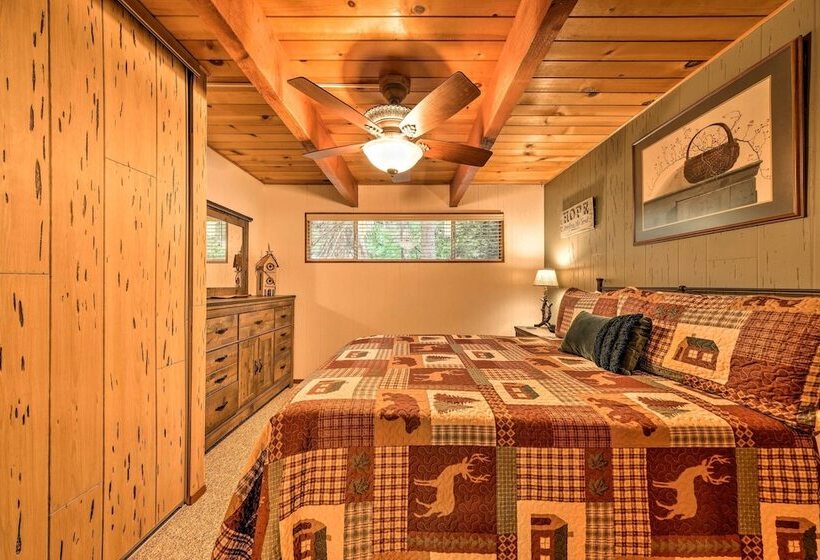Twain Harte Mountain Cabin W/ Deck   3 Mi To Dtwn