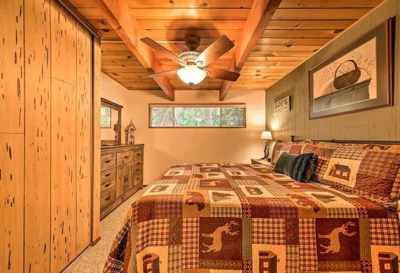Twain Harte Mountain Cabin W/ Deck   3 Mi To Dtwn