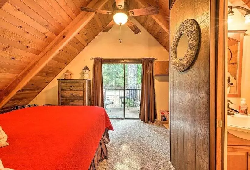 Twain Harte Mountain Cabin W/ Deck   3 Mi To Dtwn