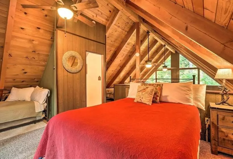 Twain Harte Mountain Cabin W/ Deck   3 Mi To Dtwn