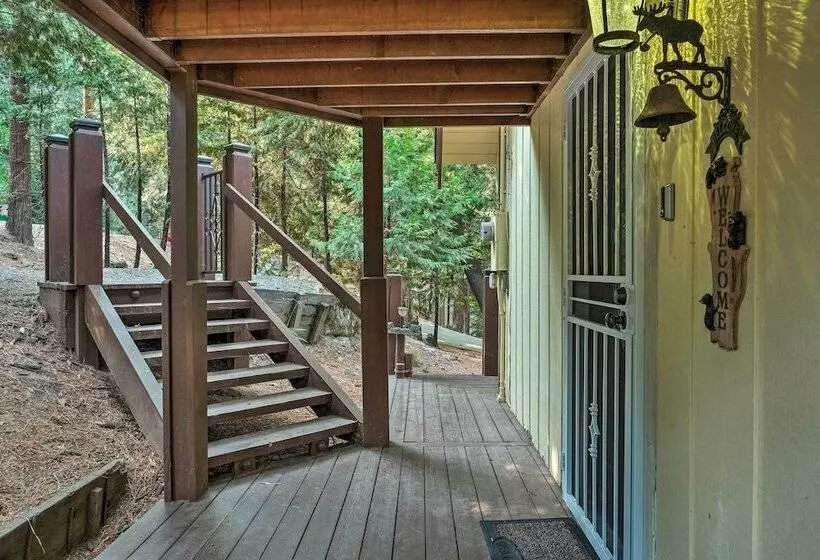 Twain Harte Mountain Cabin W/ Deck   3 Mi To Dtwn