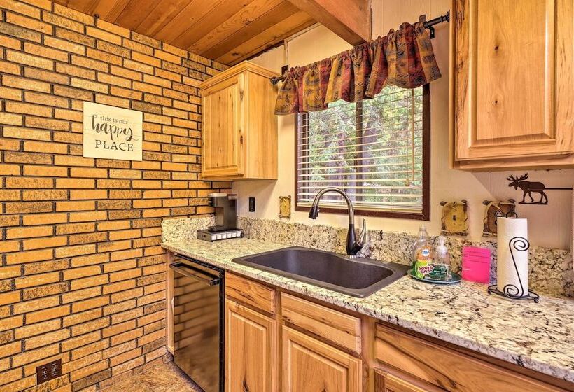 Twain Harte Mountain Cabin W/ Deck   3 Mi To Dtwn