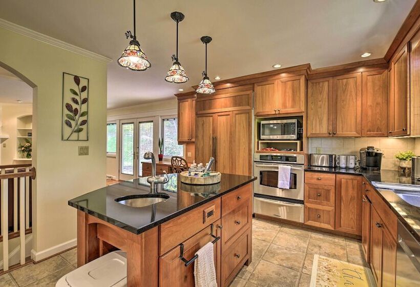 Updated Ranch Style Home W/ Scenic Deck, Pond