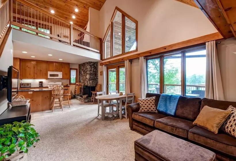 Waterfront Highland Lake Home W/ Deck + Dock