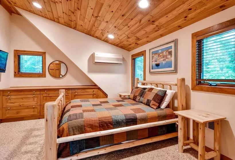 Waterfront Highland Lake Home W/ Deck + Dock