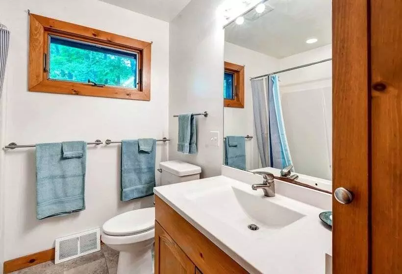 Waterfront Highland Lake Home W/ Deck + Dock