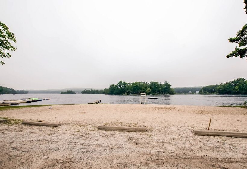 Waterfront Highland Lake Home W/ Deck + Dock