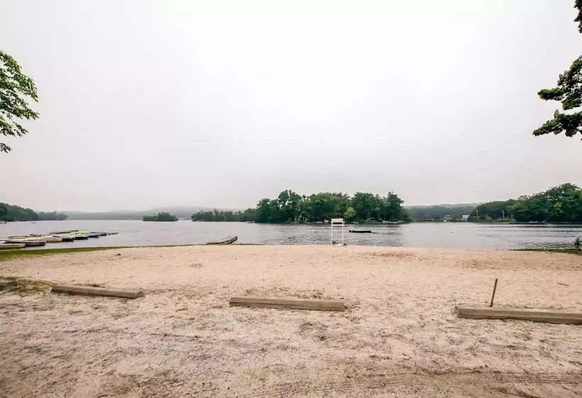 Waterfront Highland Lake Home W/ Deck + Dock