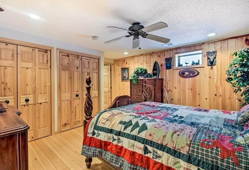 Waubun Lake Cabin W/ Private Dock + Fire Pit!