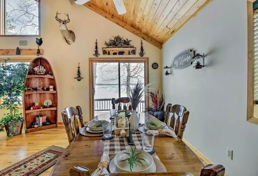 Waubun Lake Cabin W/ Private Dock + Fire Pit!