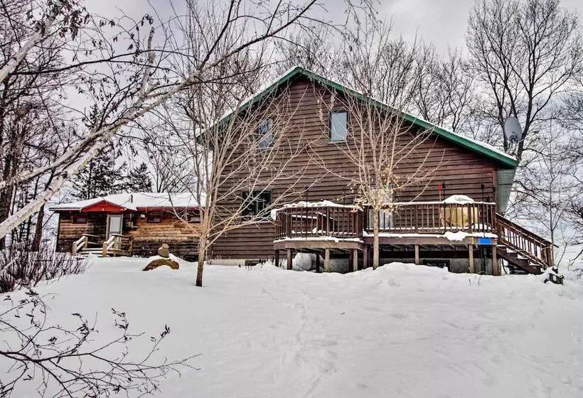 Waubun Lake Cabin W/ Private Dock + Fire Pit!