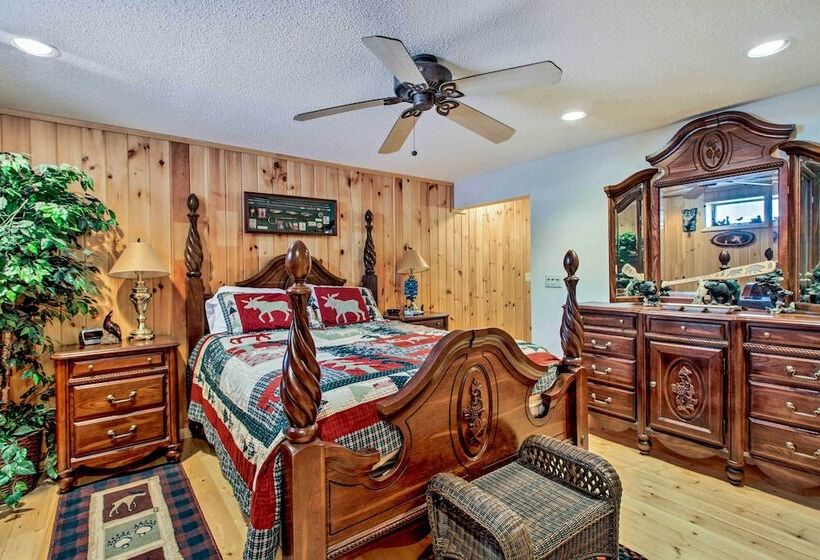 Waubun Lake Cabin W/ Private Dock + Fire Pit!