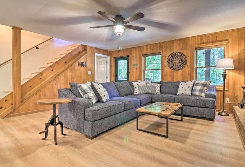 Weaverville Home W/ Wraparound Deck & Fire Pit!