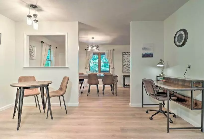 Weaverville Home W/ Wraparound Deck & Fire Pit!