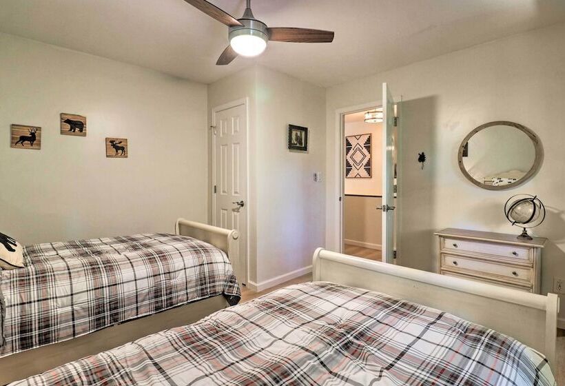 Weaverville Home W/ Wraparound Deck & Fire Pit!