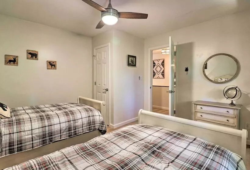 Weaverville Home W/ Wraparound Deck & Fire Pit!