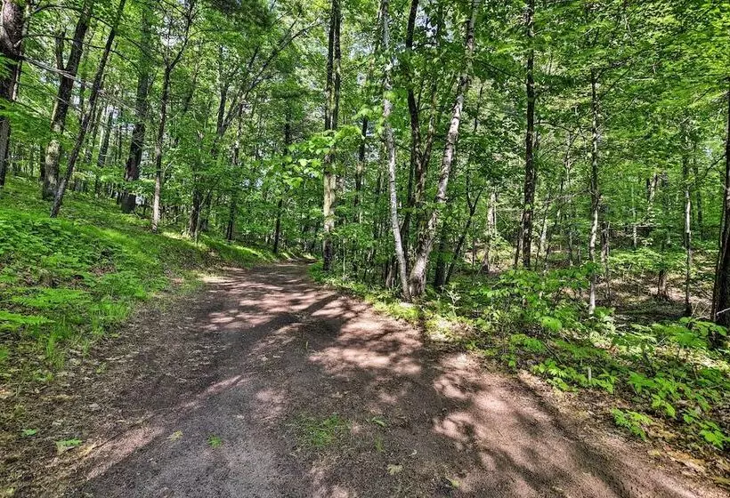 Burns Lake Cabin W/ Dock, Fire Pit, Rowboat & More