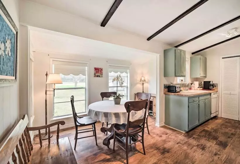 On Scenic 60 Acre Farm: Carmine Cottage W/ Porch