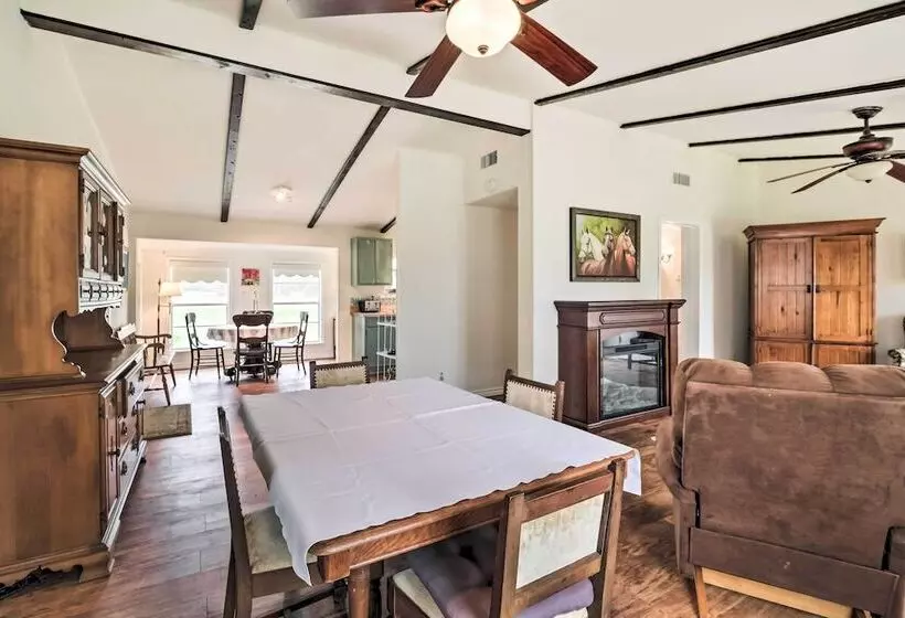 On Scenic 60 Acre Farm: Carmine Cottage W/ Porch