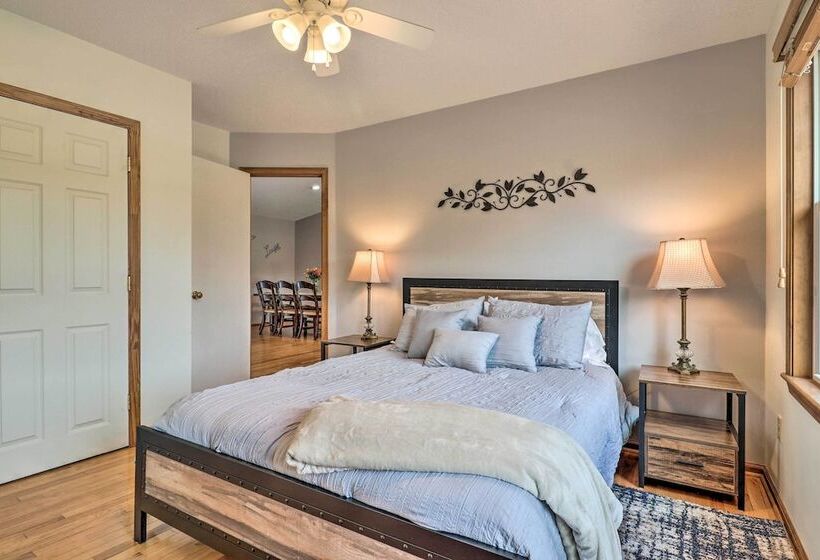 Charming Mills River Home W/ Porch & Yard!