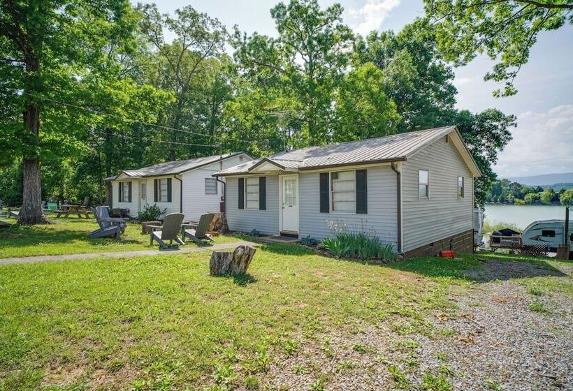 Lakefront Cabin In Dandridge W/ Fire Pit & Grill!