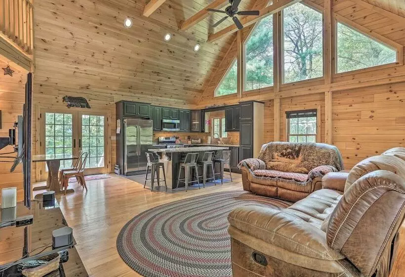 Palmerton Cabin W/game Room ~5 Mi To Blue Mtn
