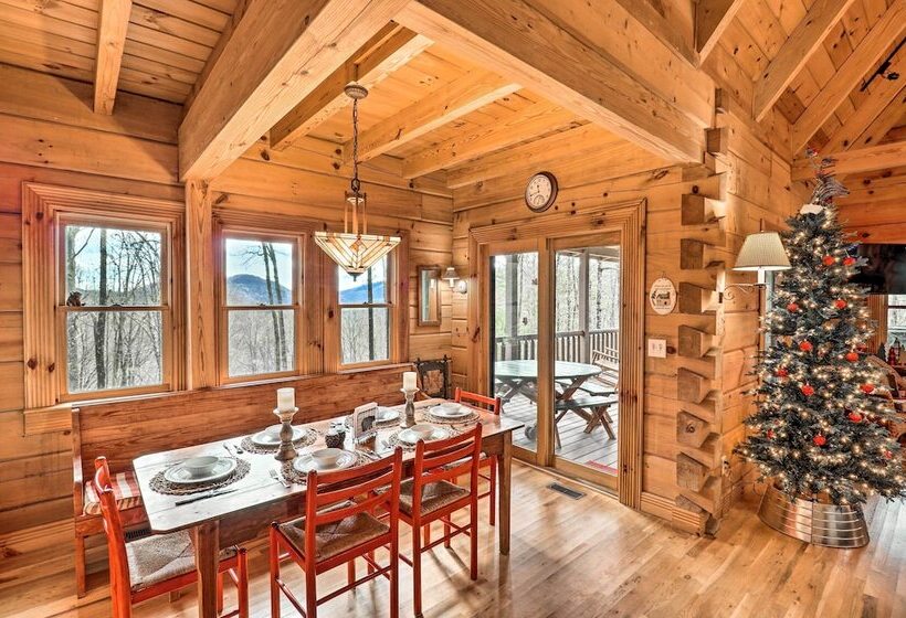 Private Sapphire Valley Resort Cabin W/ Mtn Views!