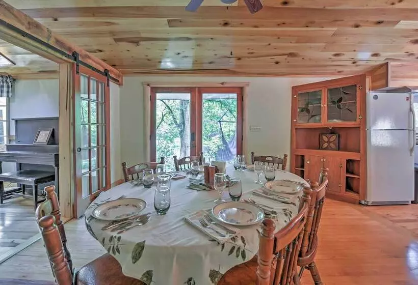 20 Acre Cabin W/ Pond: 6 Mi To River Arts District