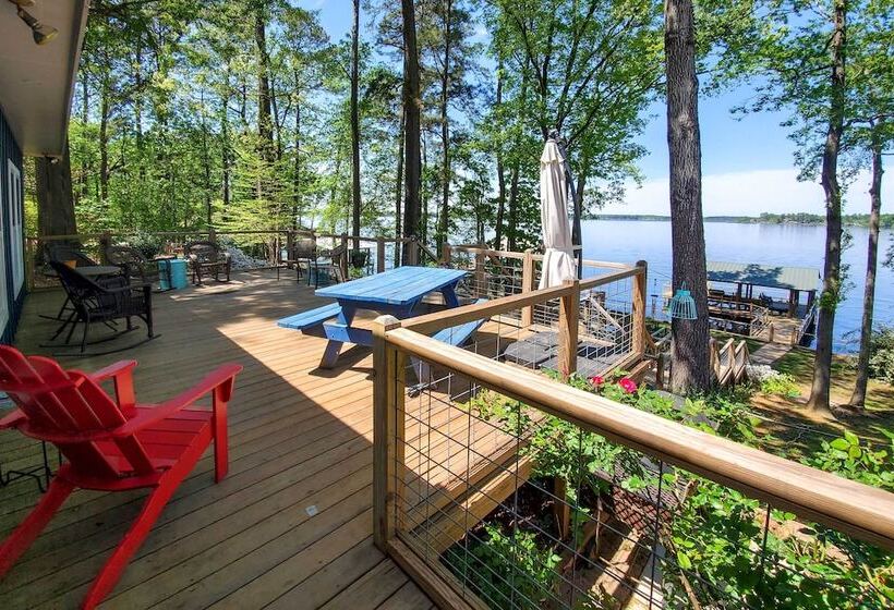 Waterfront House On Toledo Bend W/ Private Dock!