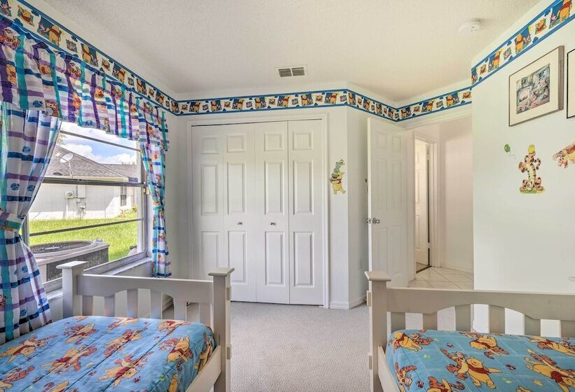 Pool + Game Room, 5 Mi To Disney: Kissimmee Home!