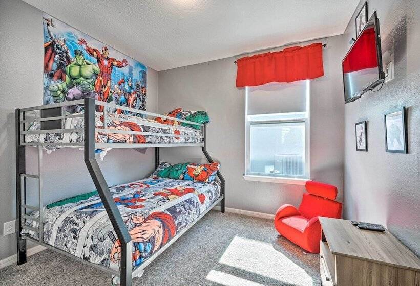 Family Friendly Home W/ Pool ~ 10 Mi To Disney!