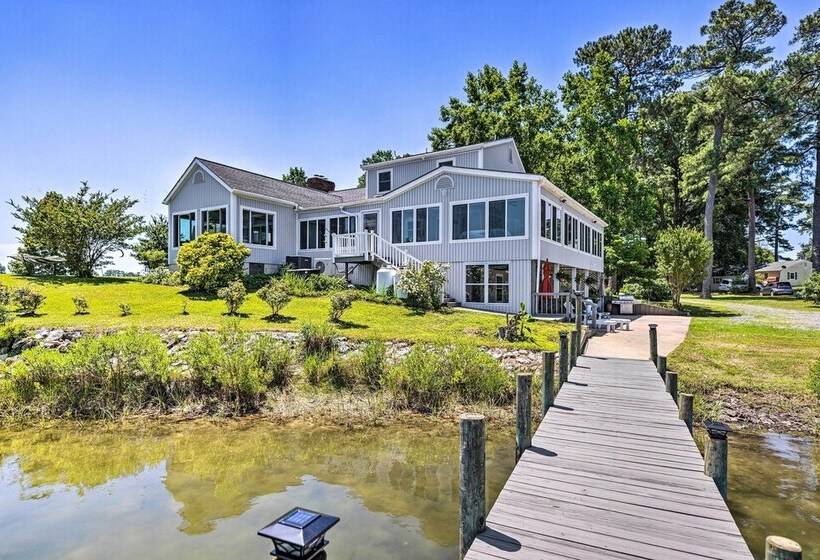 Idyllic Waterfront Home W/ Game Room & Dock