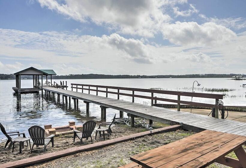Lake Broward Cabin W/ Private Boat Launch & Dock!