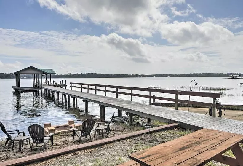 Lake Broward Cabin W/ Private Boat Launch & Dock!
