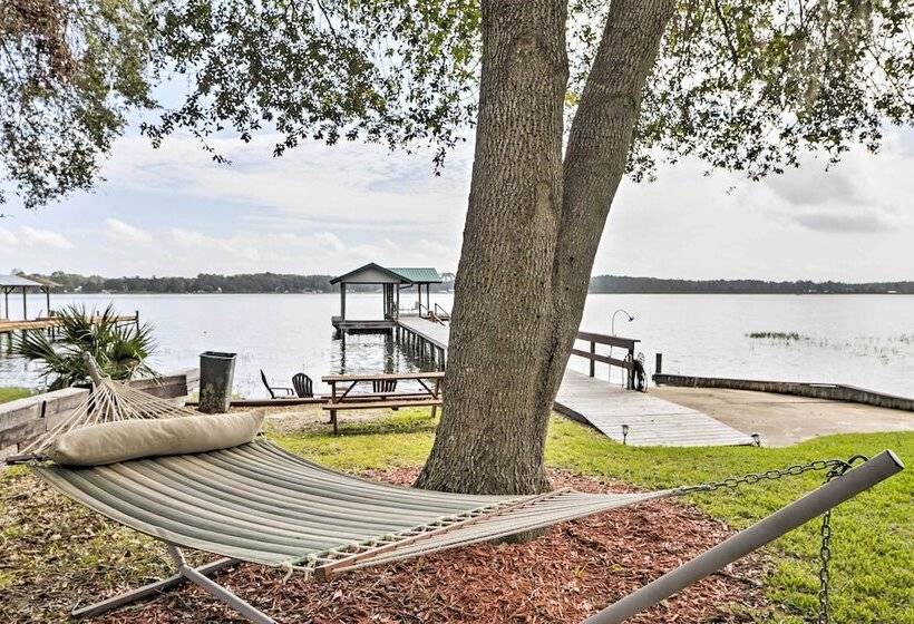 Lake Broward Cabin W/ Private Boat Launch & Dock!