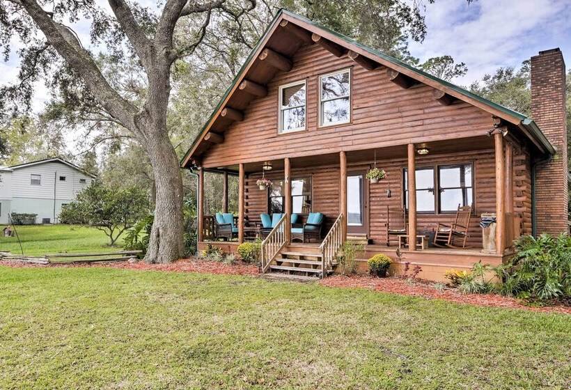 Lake Broward Cabin W/ Private Boat Launch & Dock!