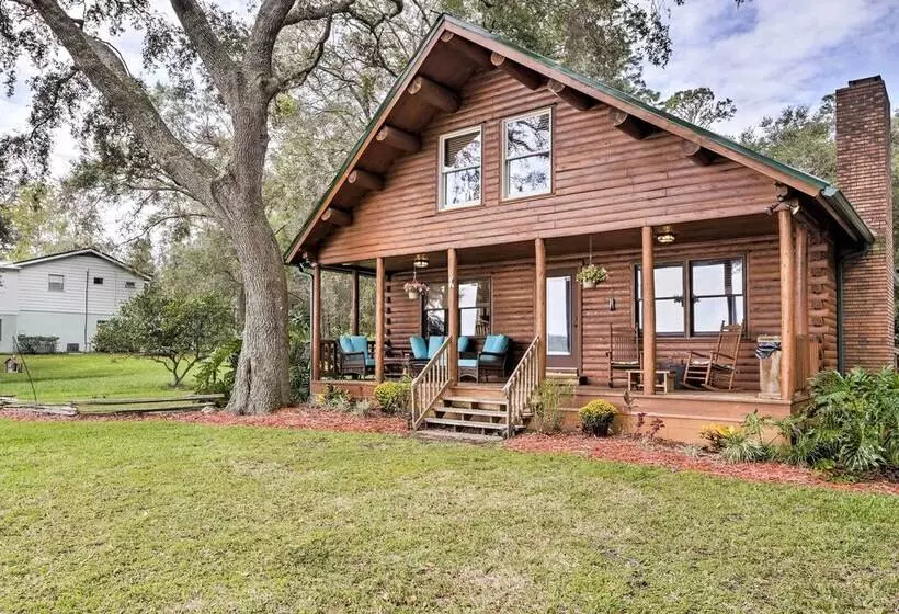 Lake Broward Cabin W/ Private Boat Launch & Dock!