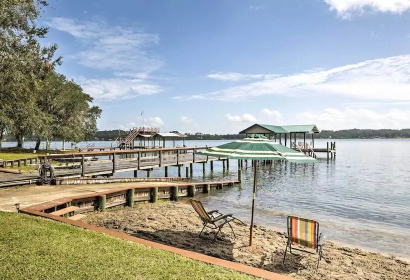 Lake Broward Cabin W/ Private Boat Launch & Dock!