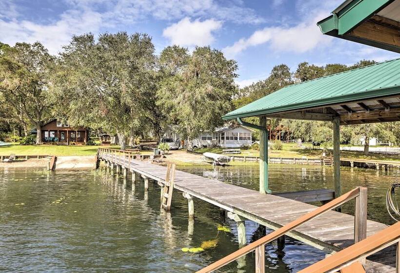 Lake Broward Cabin W/ Private Boat Launch & Dock!