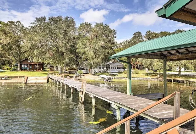 Lake Broward Cabin W/ Private Boat Launch & Dock!