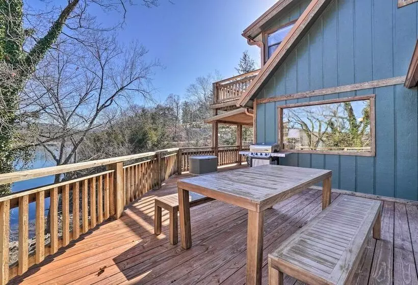 Lakefront Shell Knob Home W/ Deck & Gas Grill