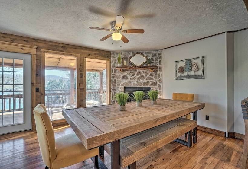 Lakefront Shell Knob Home W/ Deck & Gas Grill