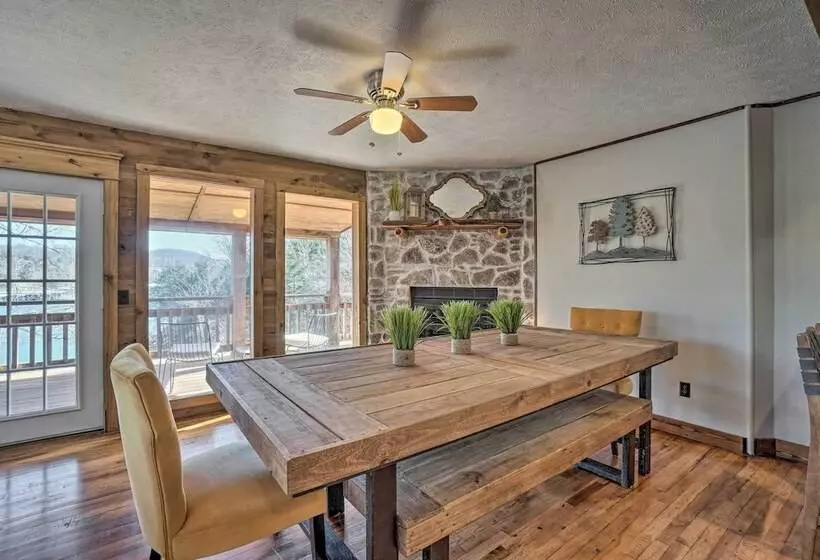 Lakefront Shell Knob Home W/ Deck & Gas Grill