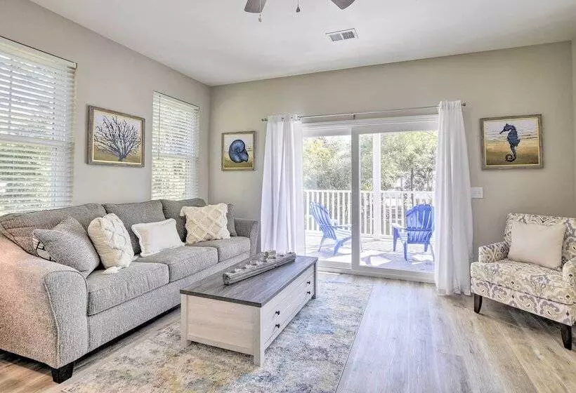 Murrells Inlet Home: Half Mi To Marsh Walk!