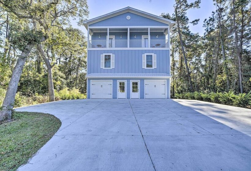 Murrells Inlet Home: Half Mi To Marsh Walk!