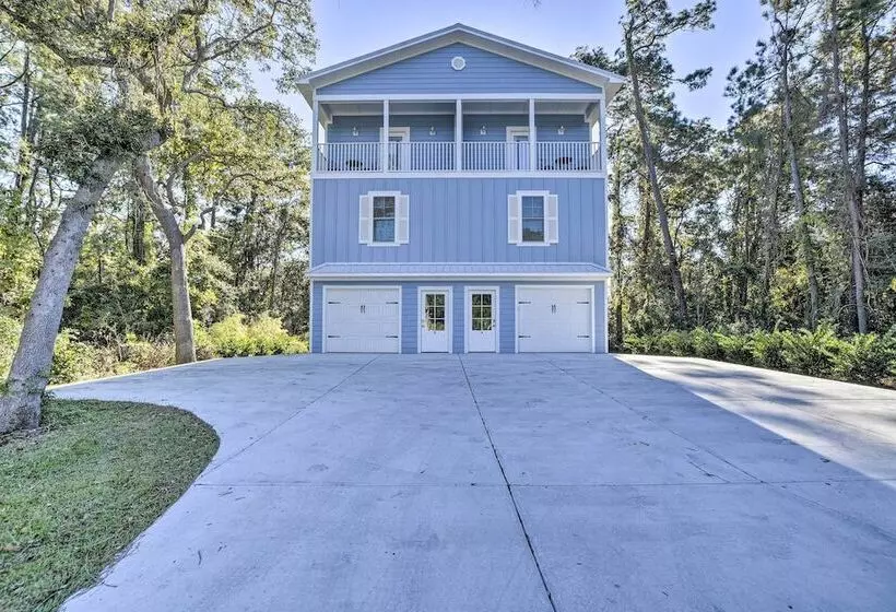 Murrells Inlet Home: Half Mi To Marsh Walk!
