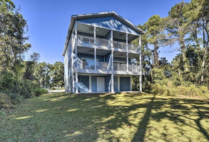 Murrells Inlet Home: Half Mi To Marsh Walk!