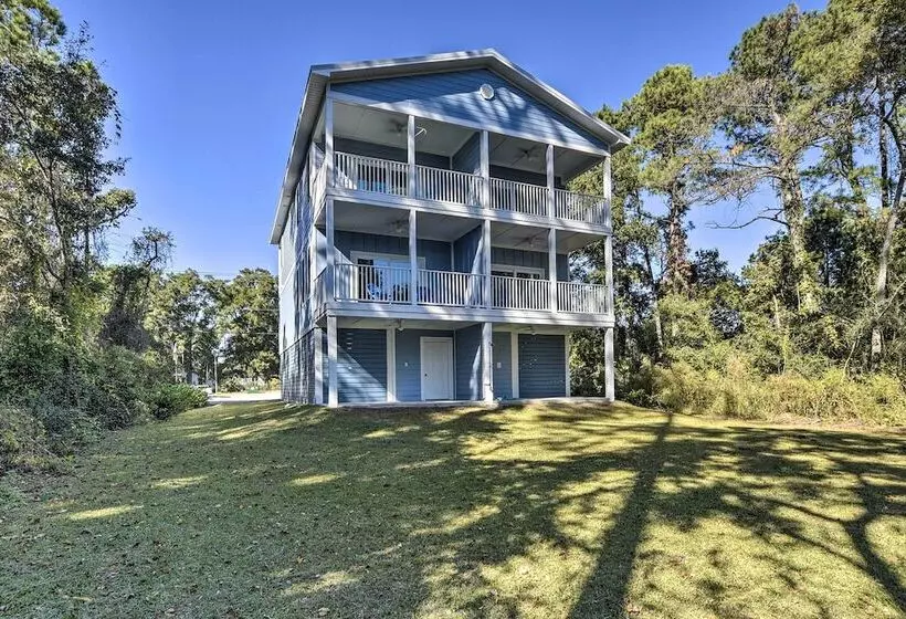 Murrells Inlet Home: Half Mi To Marsh Walk!