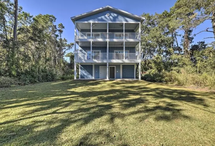 Murrells Inlet Home: Half Mi To Marsh Walk!